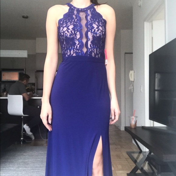 Royal Blue gown - NWT - Picture 5 of 5